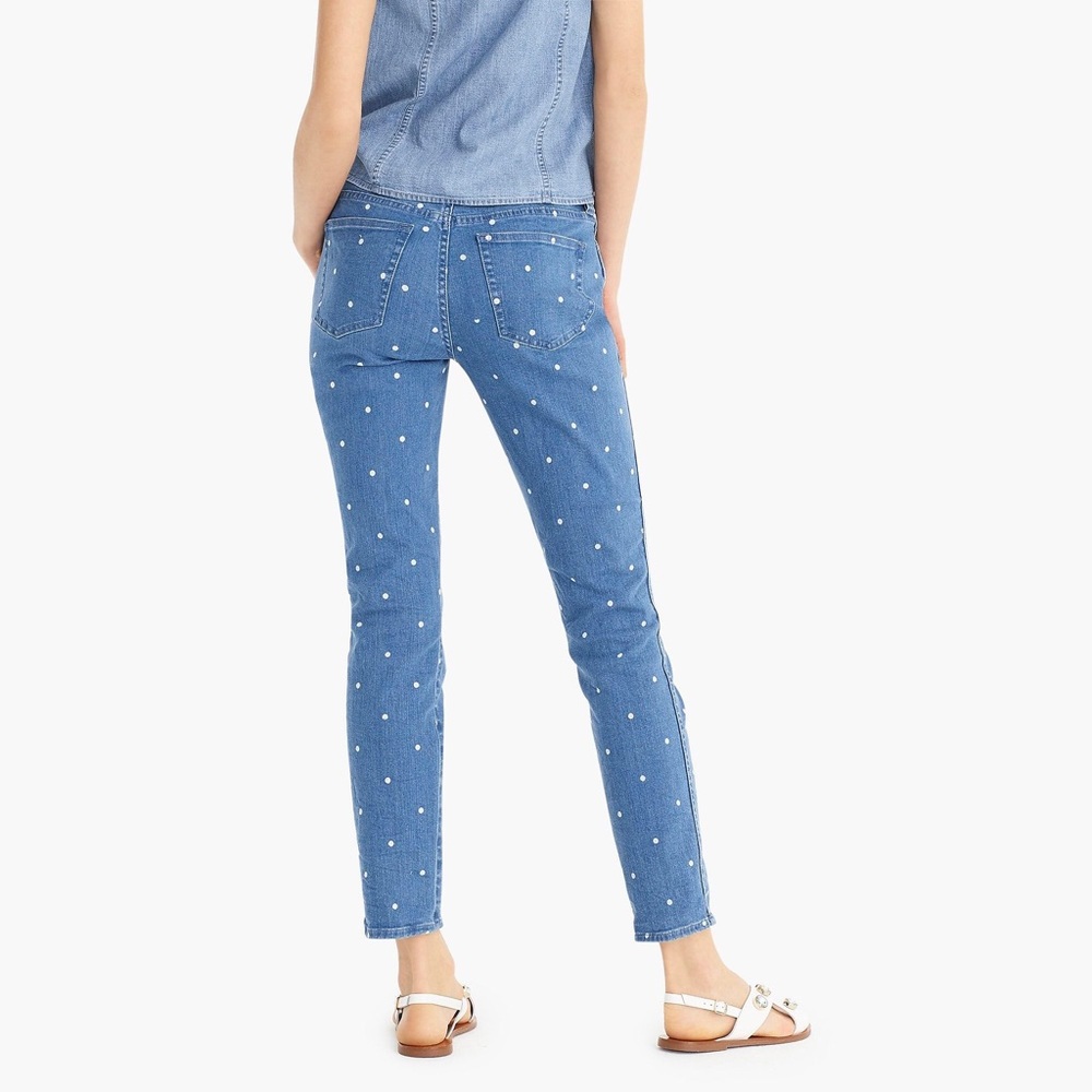 J.Crew vintage straight jean in scattered dot 26